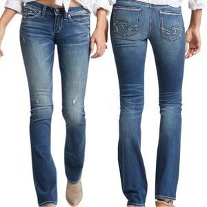 NWT Silver Jeans Tuesday Low Rise Bootcut Jeans Size 28 NWT SAMPLE